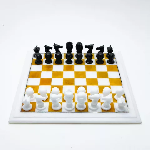 Chessmen Set & Backgammon Dice